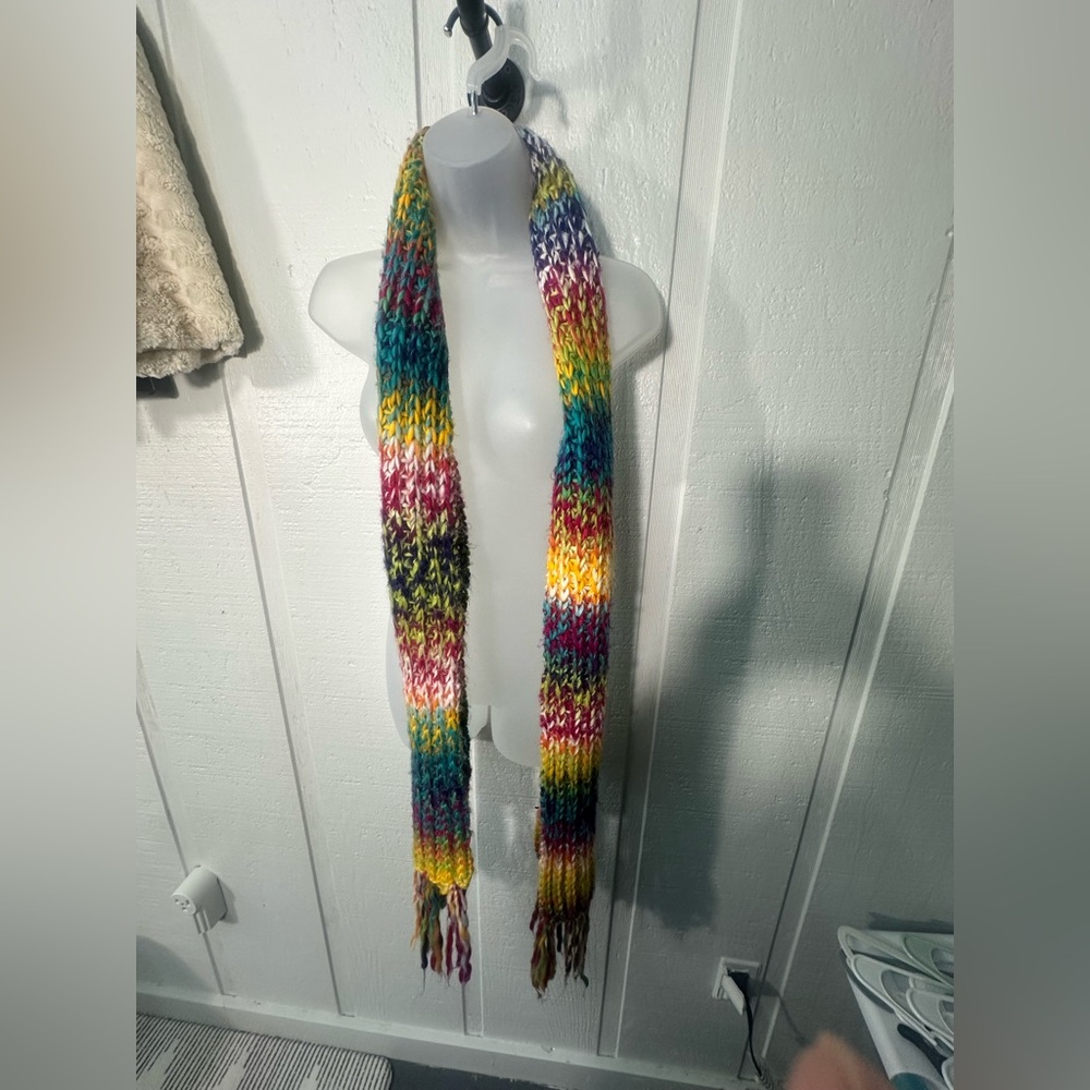 NYC Multicolored Scarf EUC